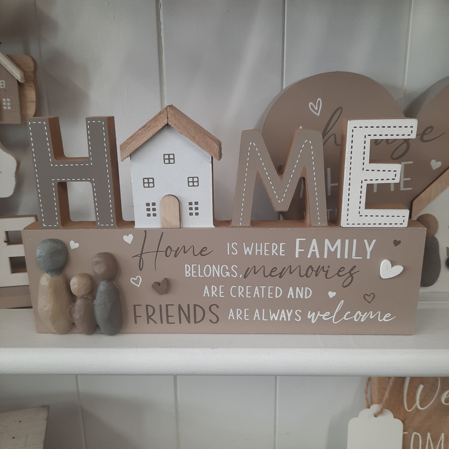 Home Standing Plaque