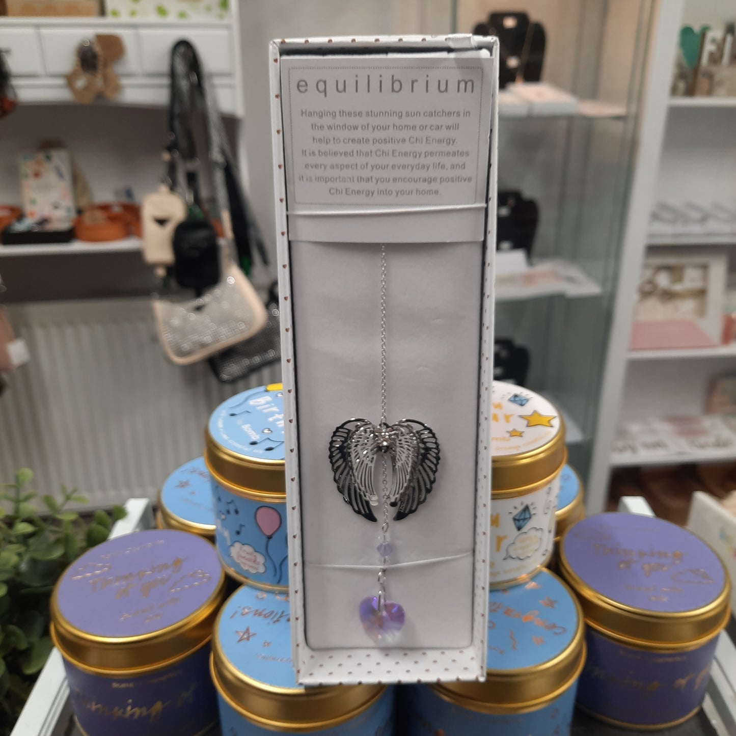 Light Catcher 3D Angel Wings (lilac)