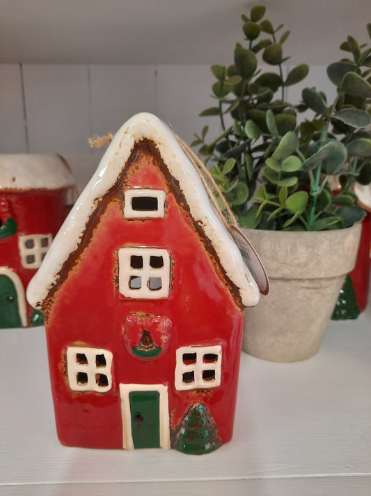 Village Pottery Xmas T-light