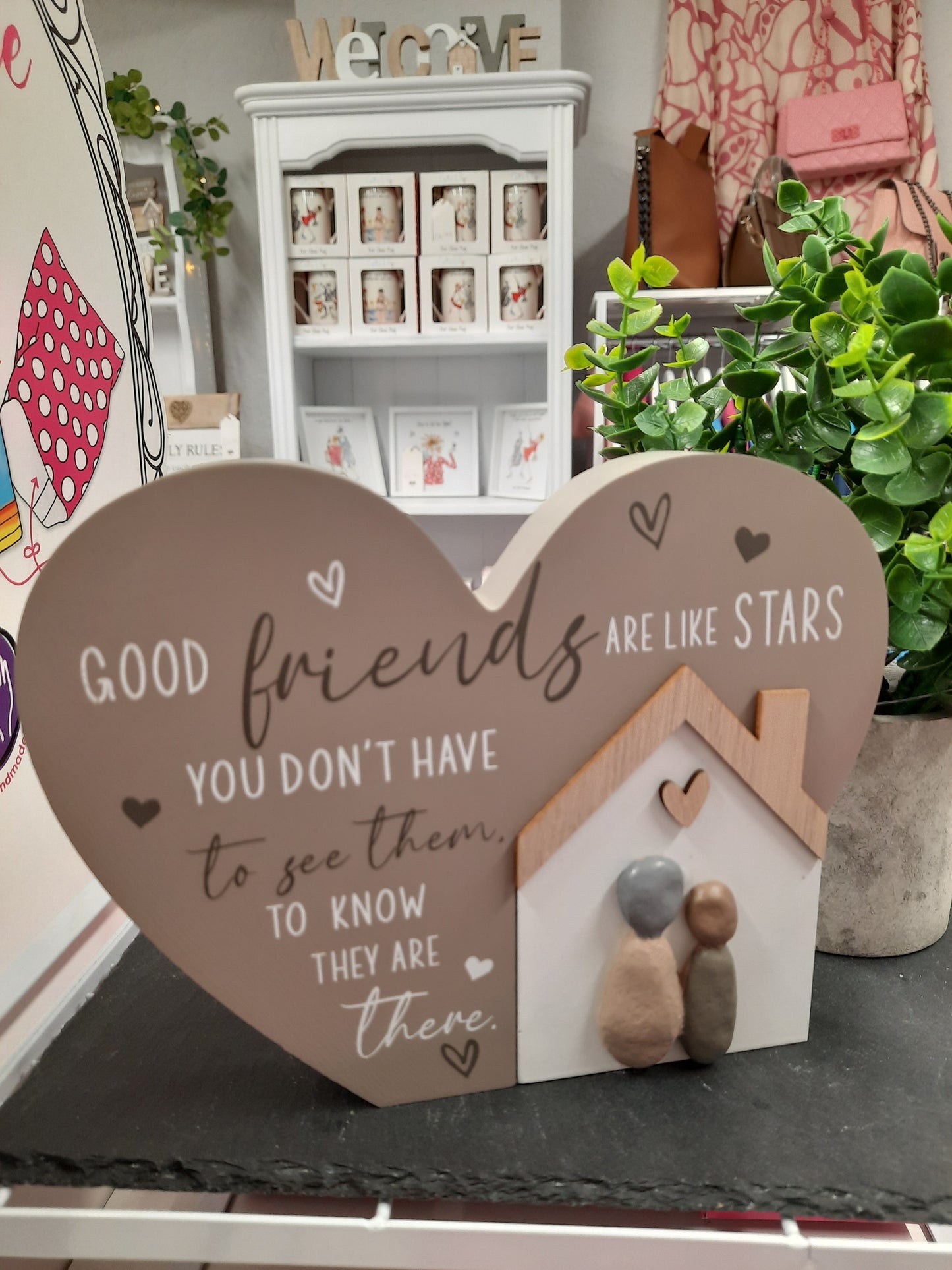 Friends Heart Plaque...