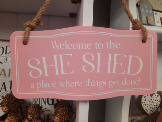 Welcome to The She Shed.
