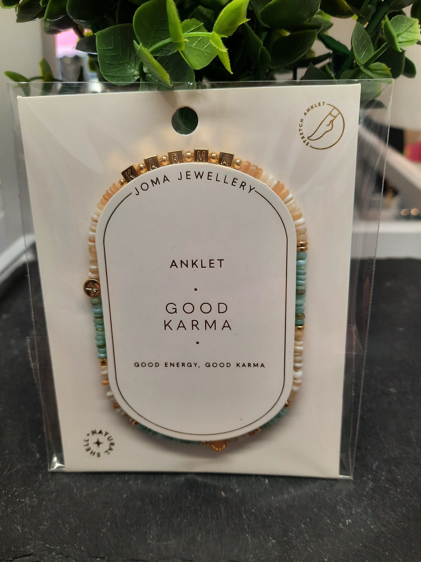JOMA...Anklet Bracelet Good Karma