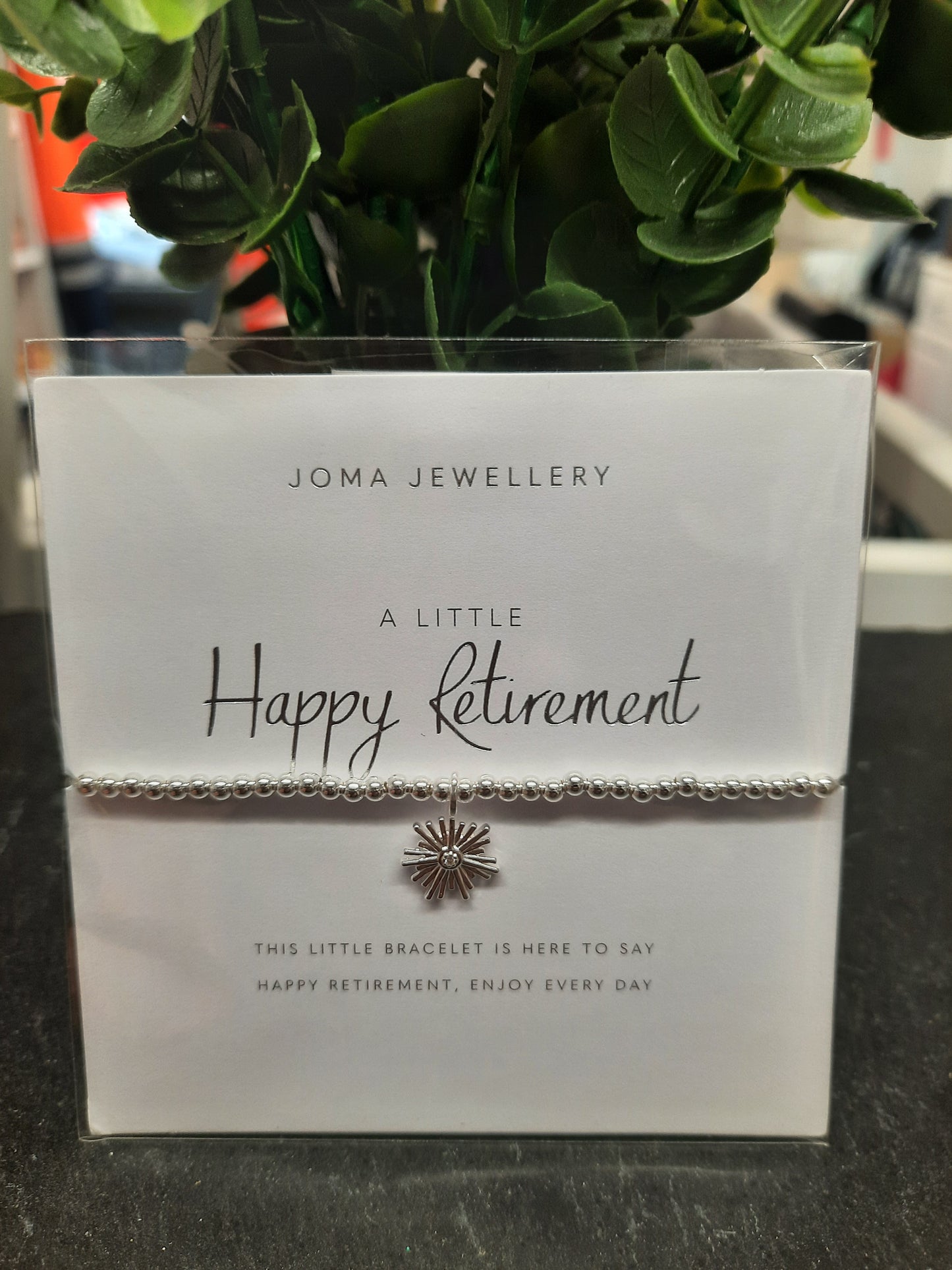 JOMA...Happy Retirement Bracelet.