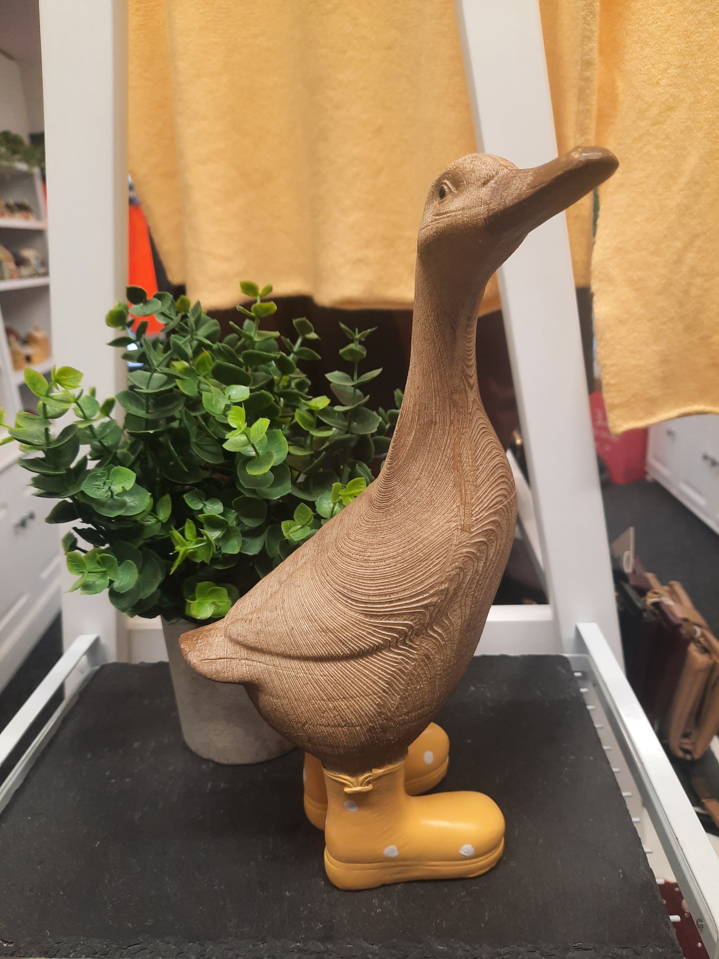 Duck with Wellies ( Yellow )...