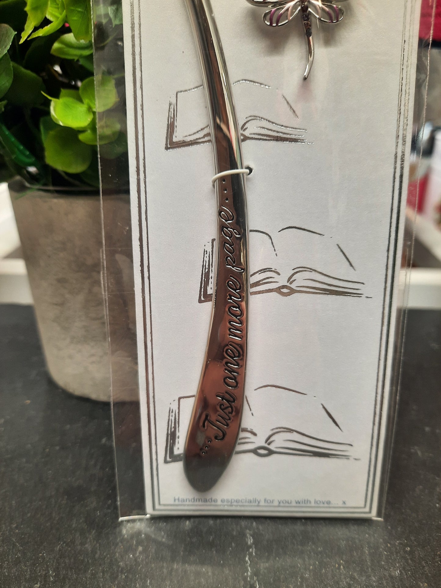 Charming Bookmark Dragonfly.