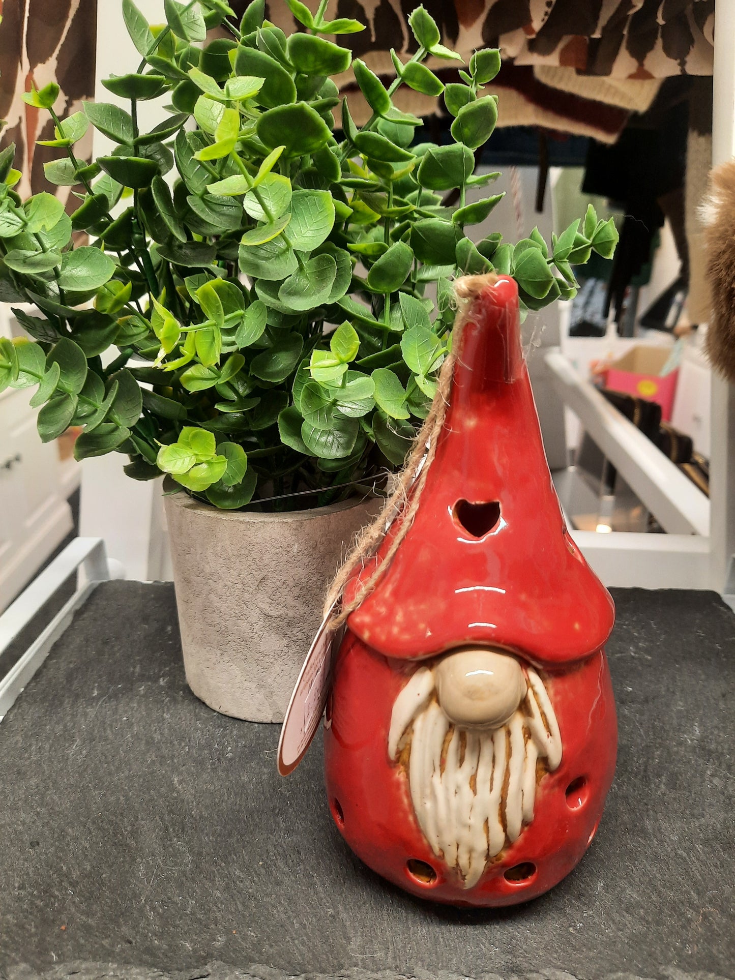 Village Pottery Wax Warmer Gonk (Red)