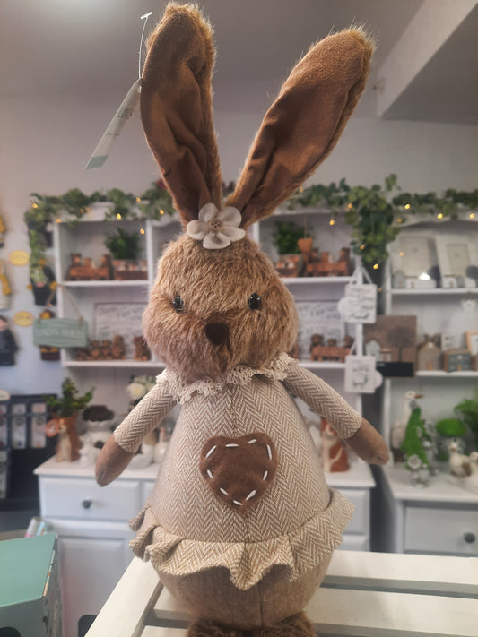 Rustic Dressed Mrs Bunny...