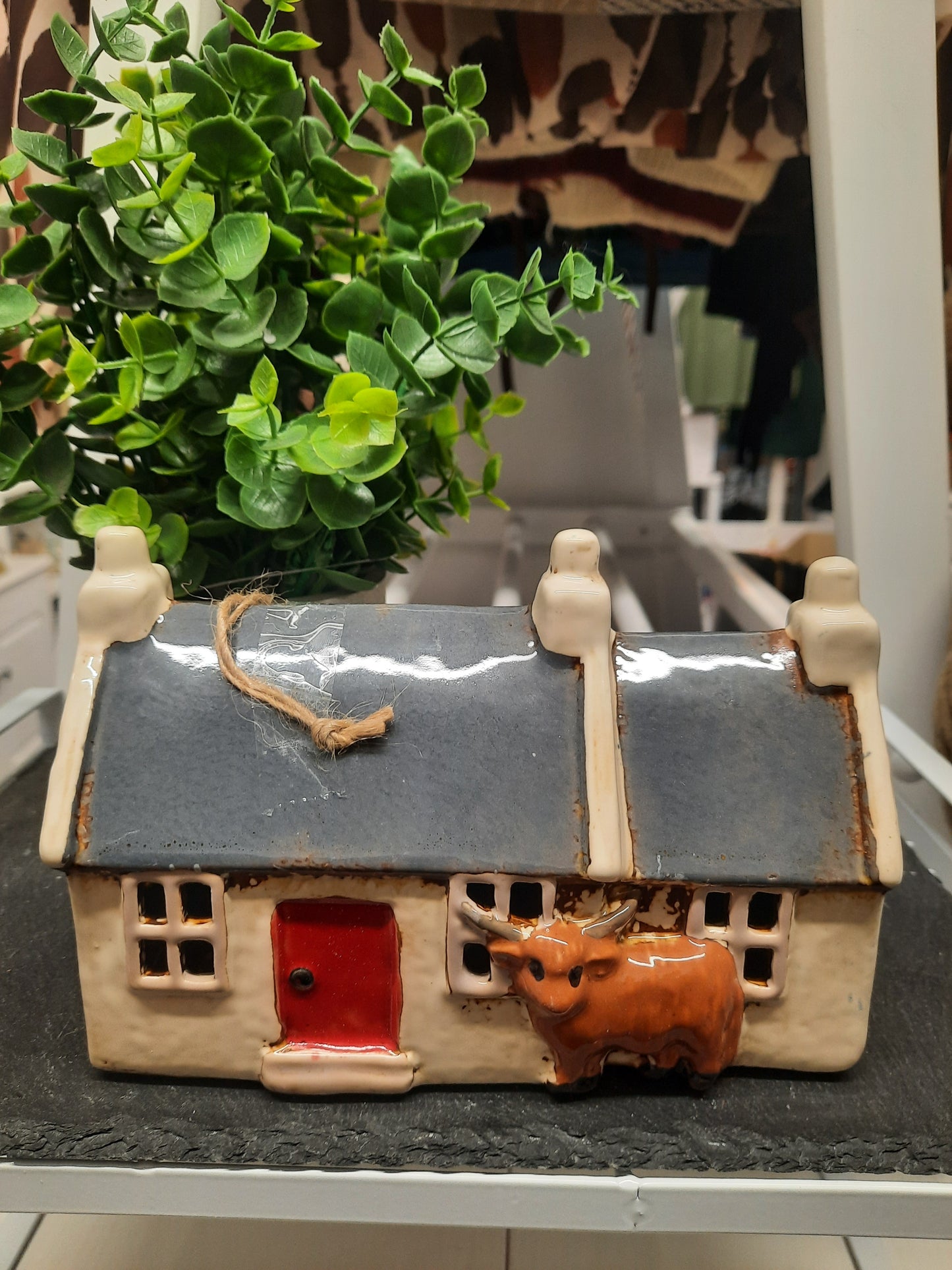 Village Pottery Croft House Highland Coo