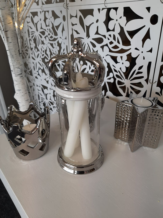 Crown Candle Storage Holder