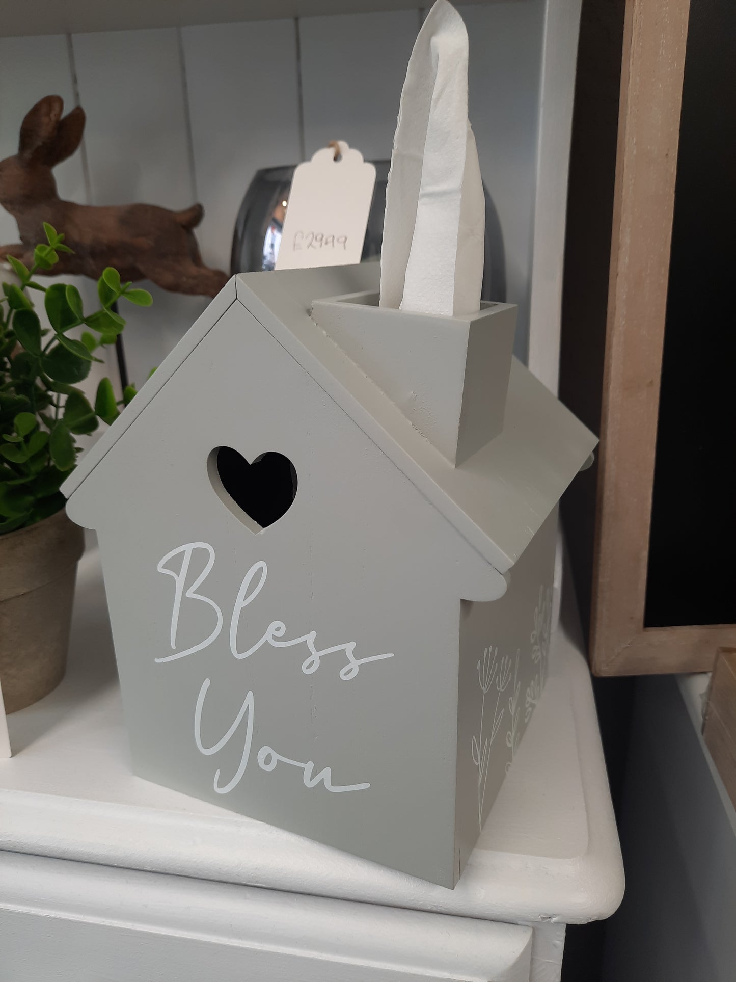 House Tissue Holder