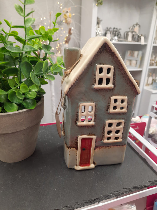 Village Pottery Country House Tall T-light