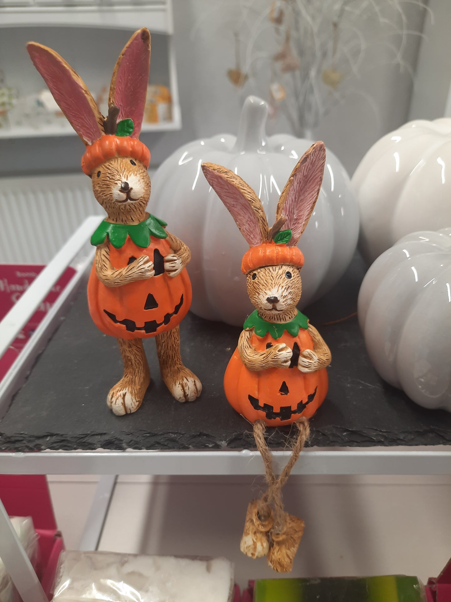Halloween Pumpkin Rabbit (sitting)