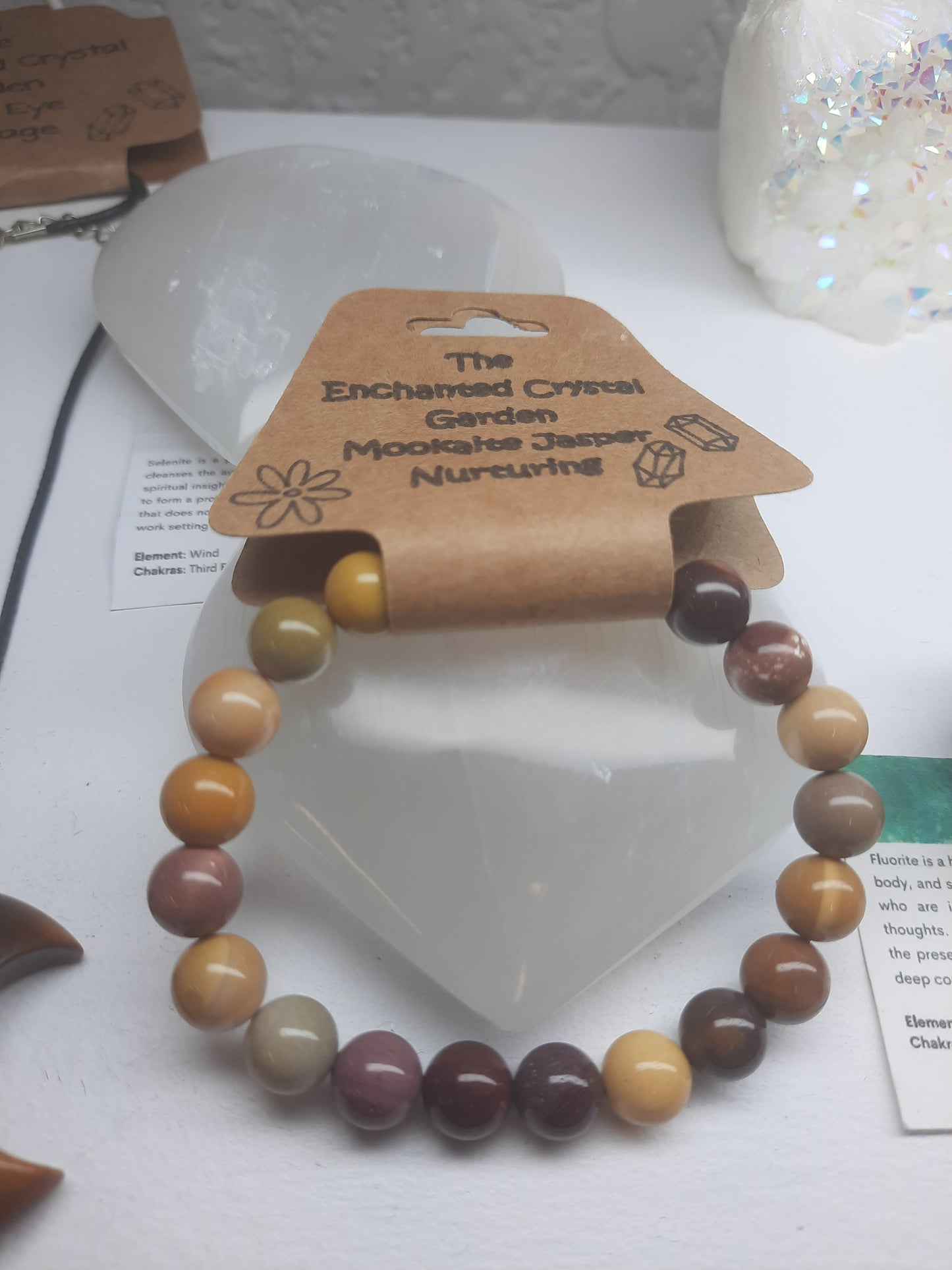 Bead Bracelets ( Mookaite Jasper )