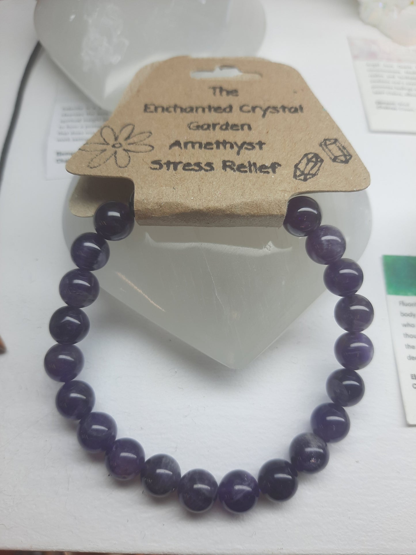 Bead Bracelets ( Amethyst)