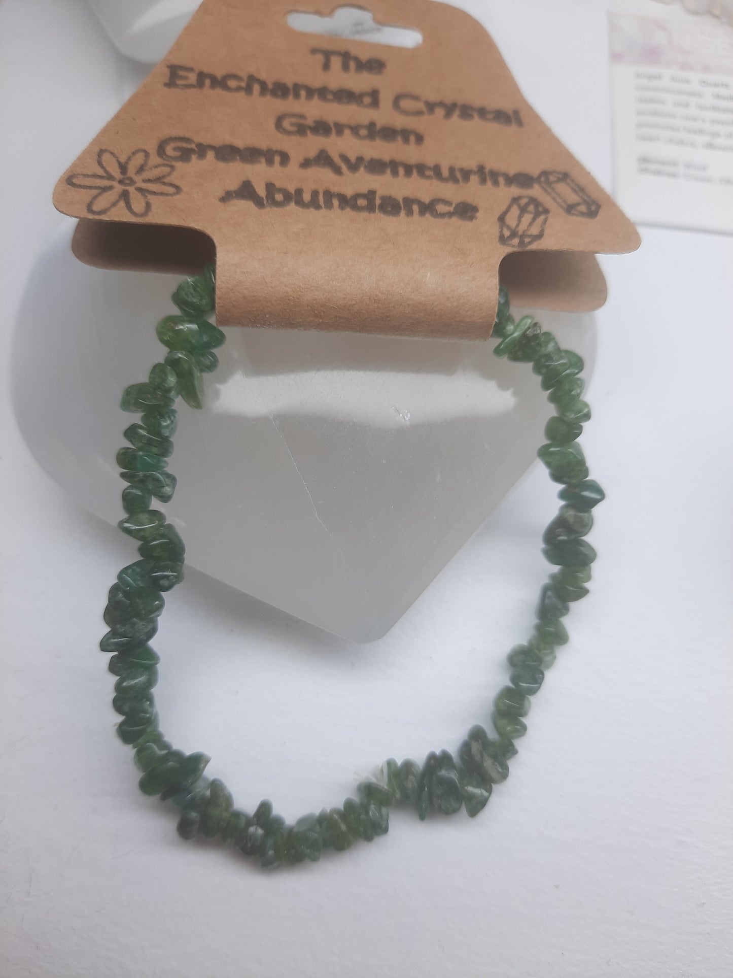 Chip Bracelets (Green Aventurine)