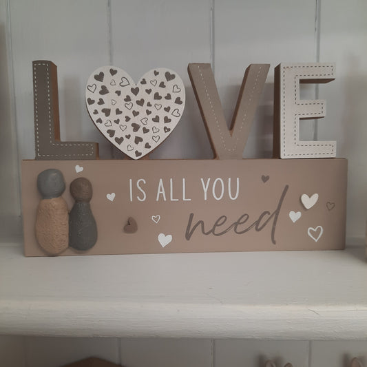 Love Standing Plaque