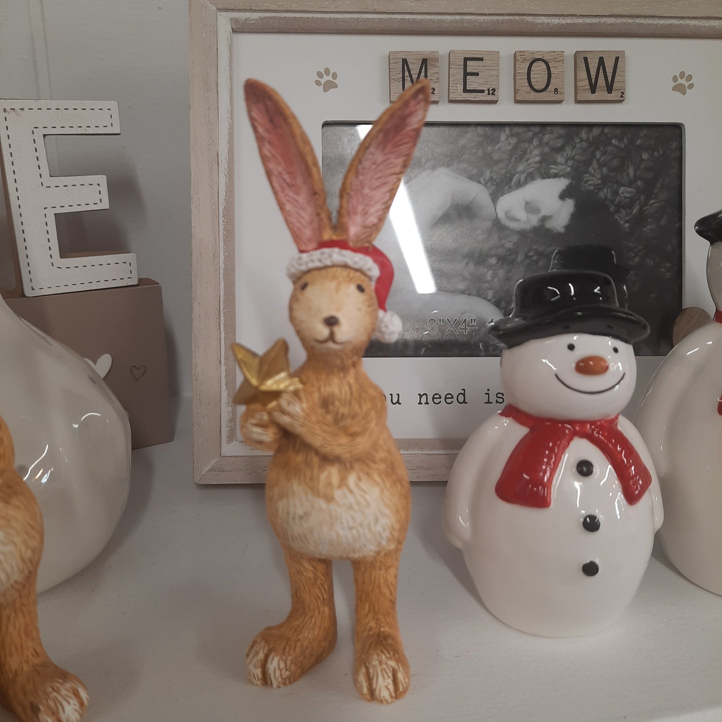 Christmas Hare with Star