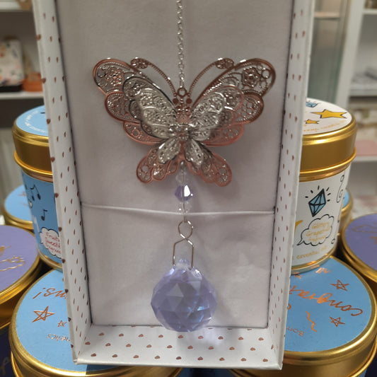 Light Catcher 3D Butterfly (Lilac)