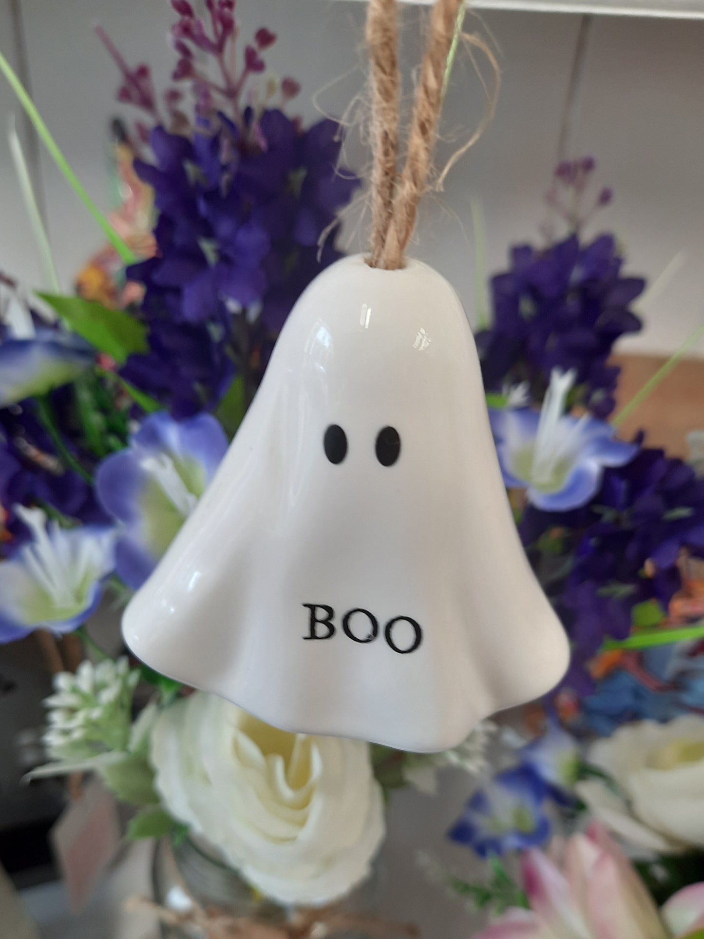 Hanging Ghost Decoration ( Boo)