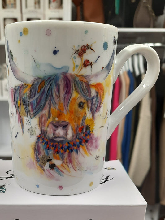 Lovelilly Highland Cow Mug...