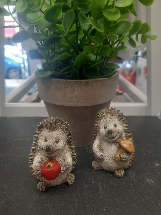 Hedgehogs with Mushroom/Apple