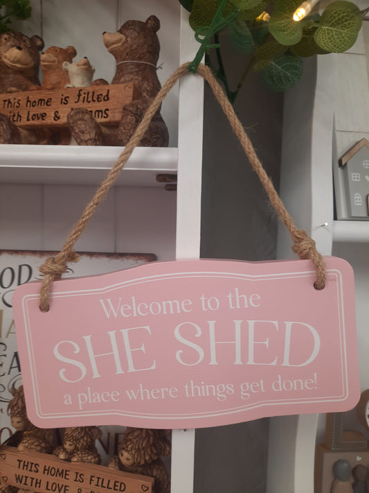 Welcome to The She Shed.