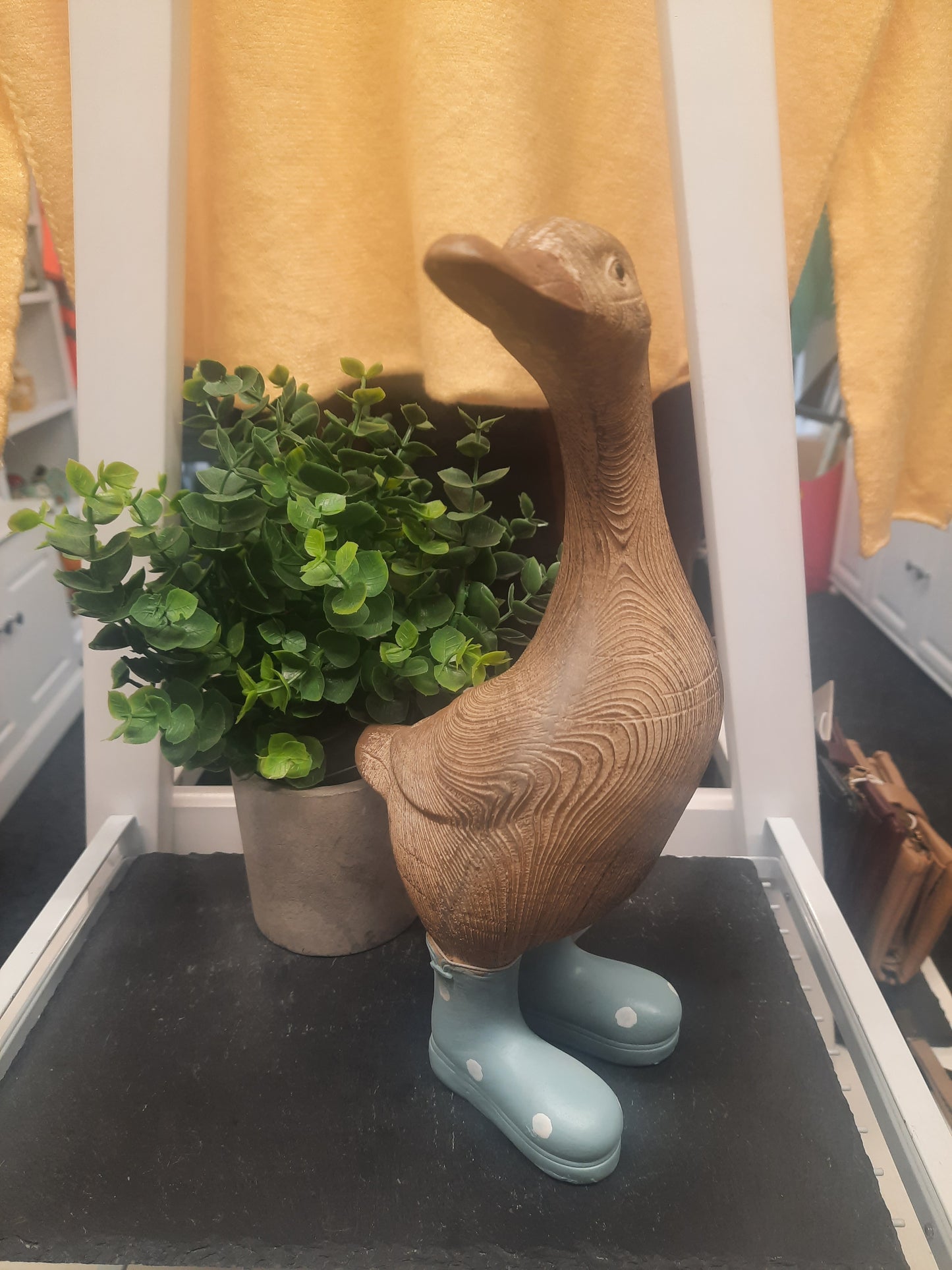 Duck with Wellies ( Blue )...