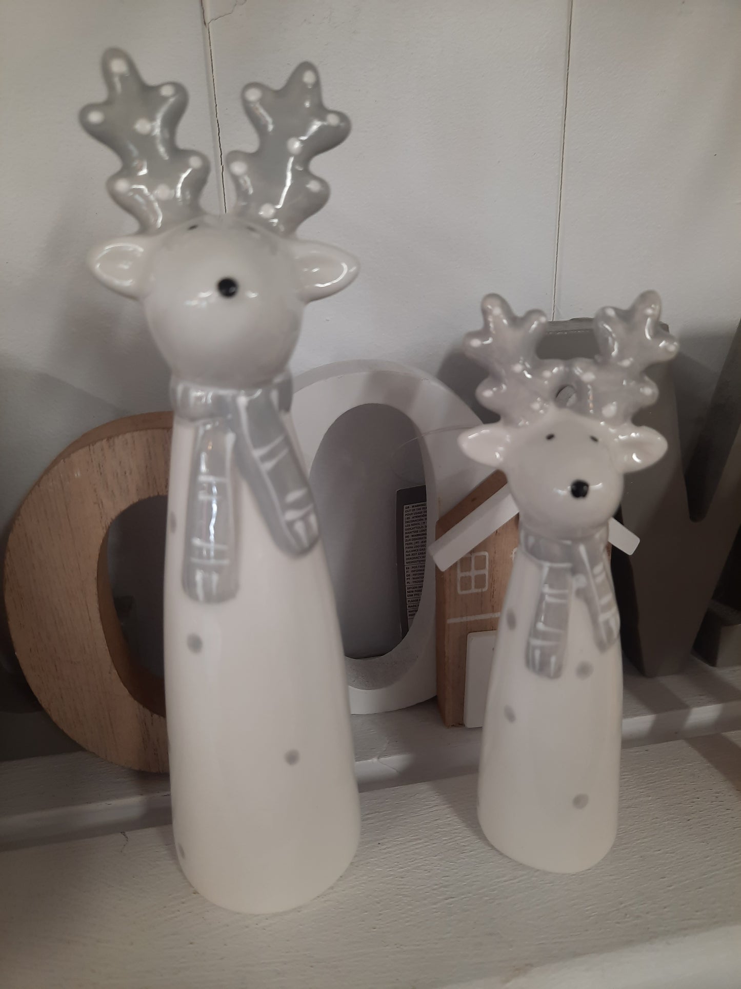 Dotty Reindeer (Grey)