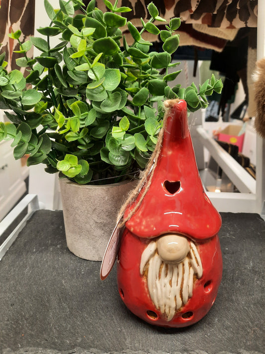 Village Pottery Wax Warmer Gonk (Red)