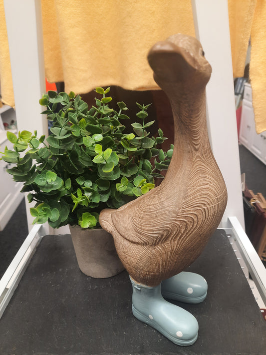 Duck with Wellies ( Blue )...