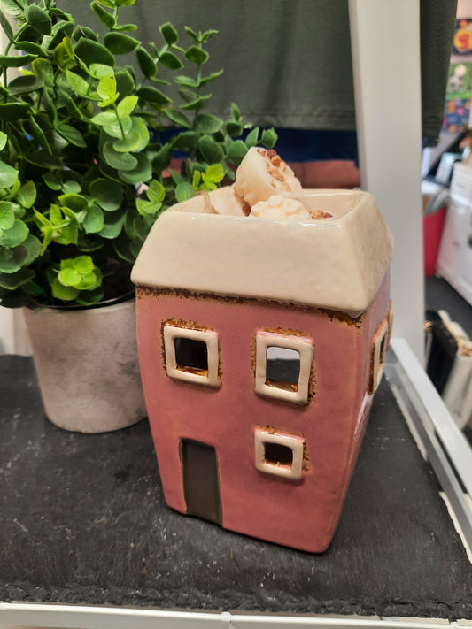 Village Pottery Wax Warmer ( Pink)