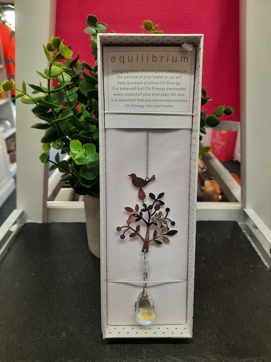 Light/Sun Catcher 3D Little Birds (Clear )