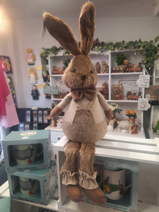 Rustic Dressed Mr Bunny...