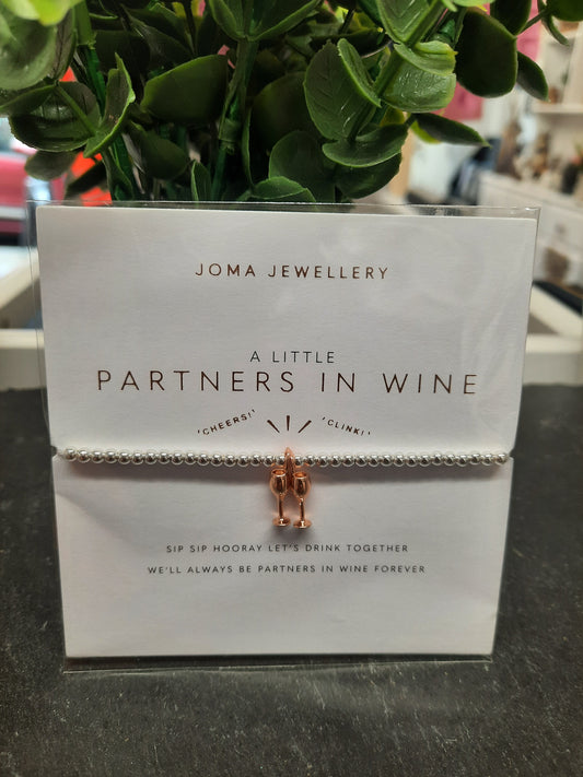 JOMA...Partner's In Wine Bracelet