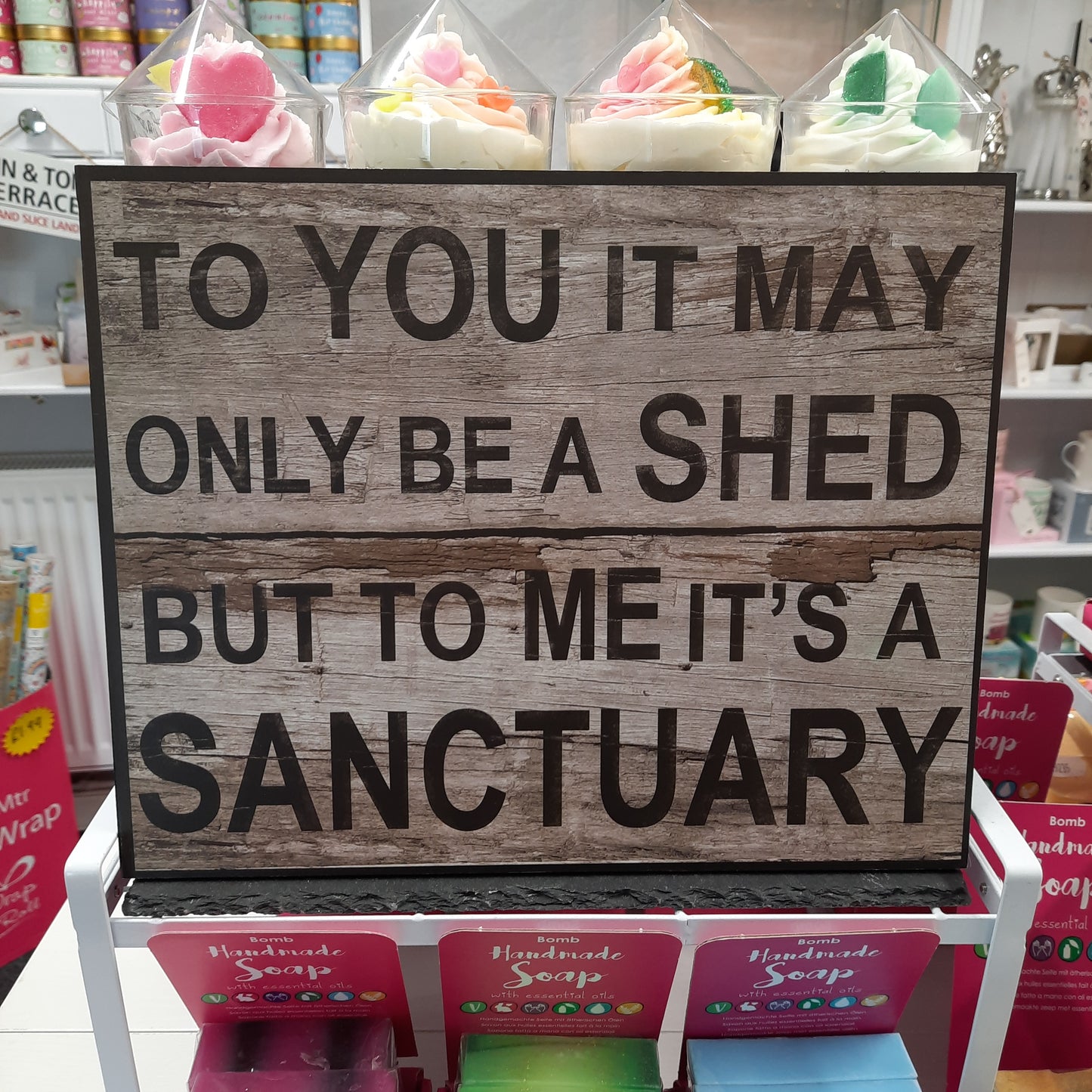 Shed Sanctuary Sign