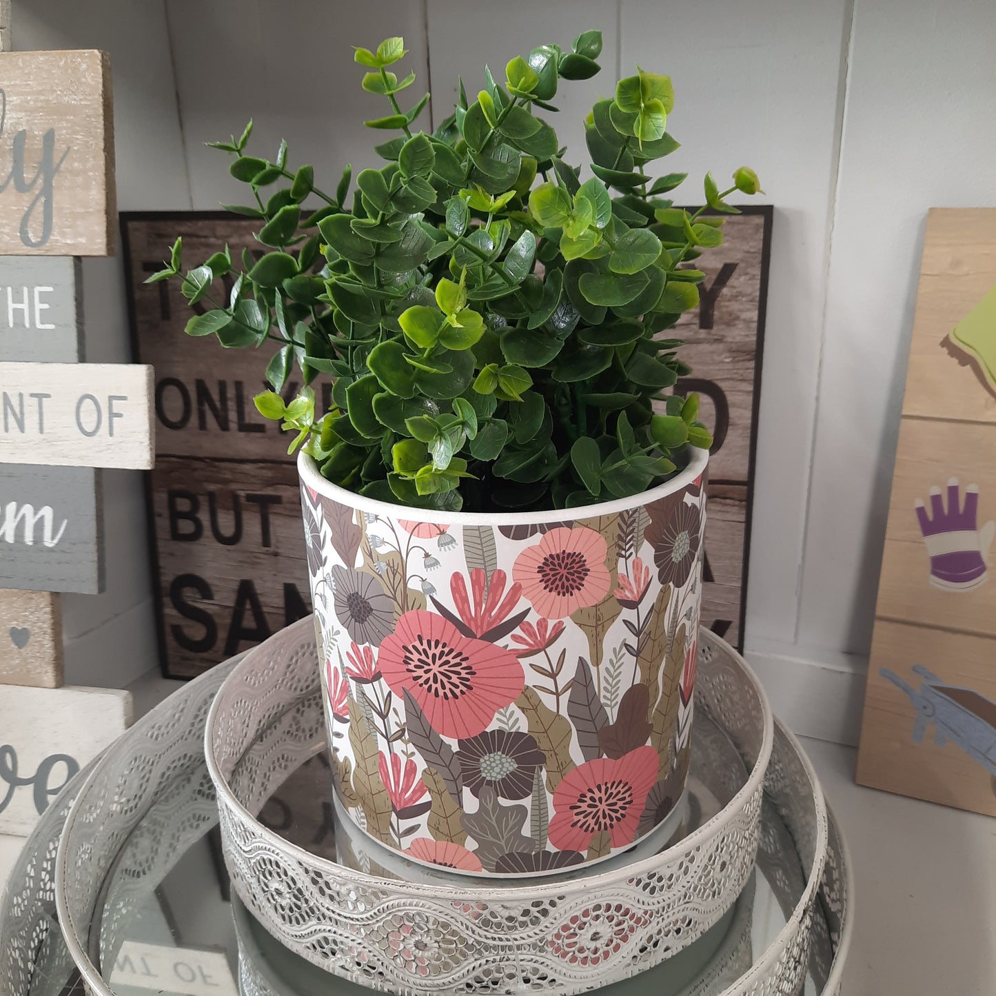 Green Meadow Plant Pot