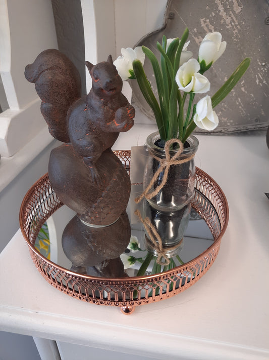 Copper Mirrored Tray