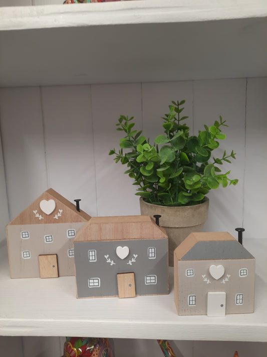 House set of 3 Blocks