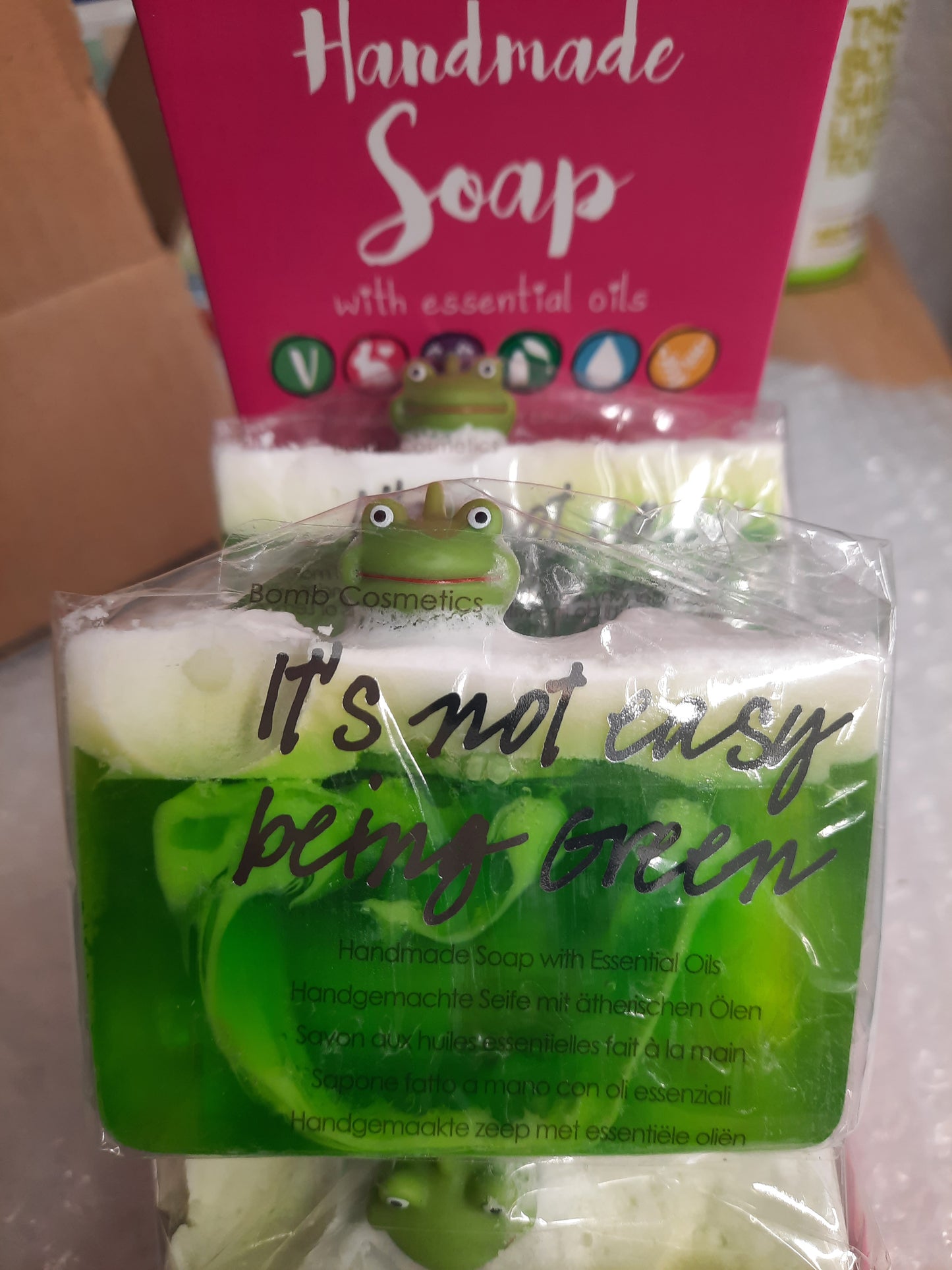 Soap Slice ( It,s not easy being Green)