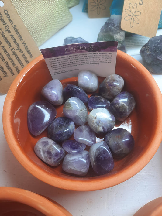 Tumble Stones...AMETHYST