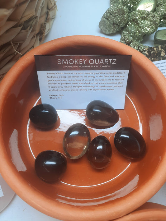 Tumble Stones...SMOKEY QUARTZ