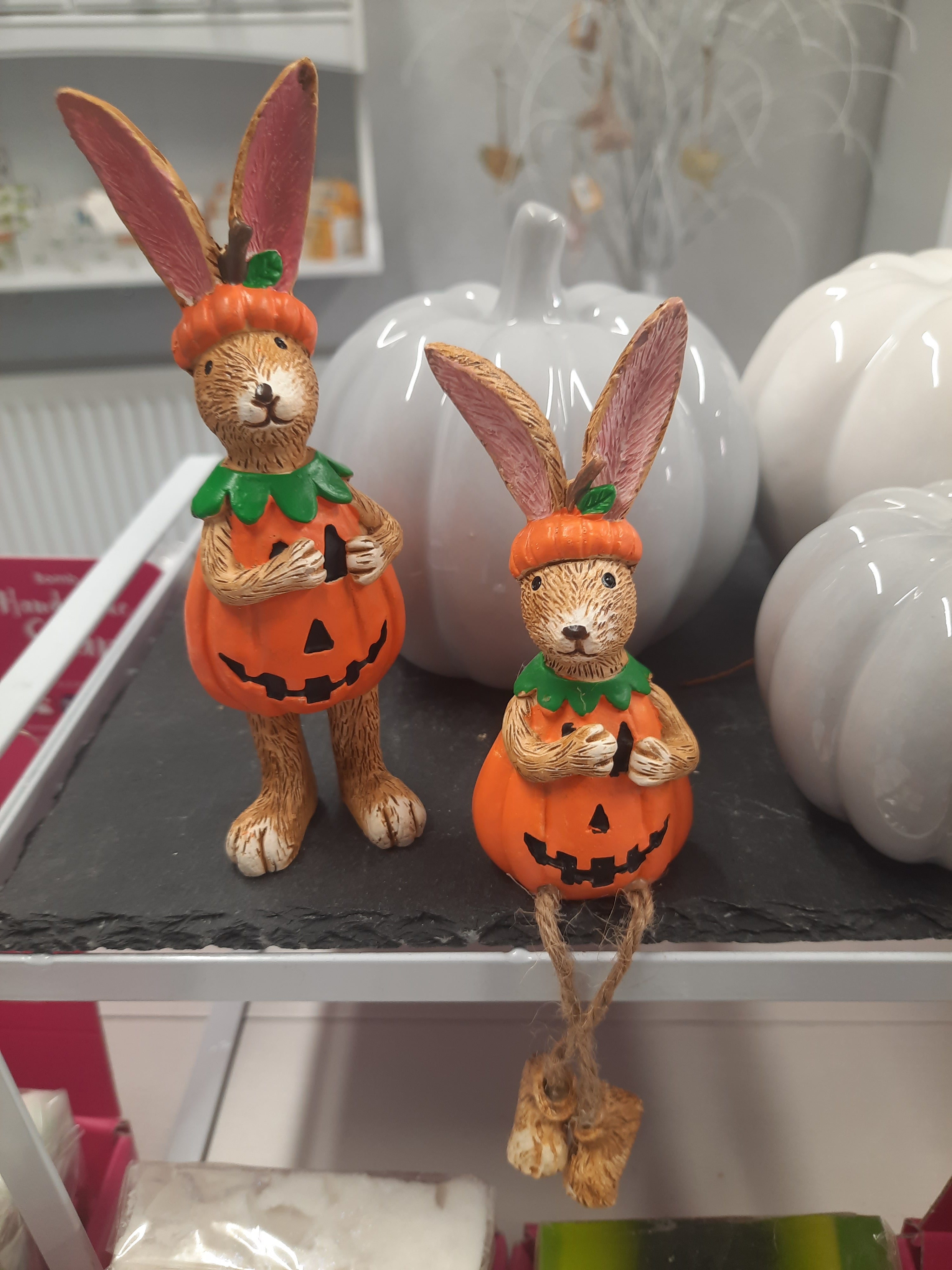 Pummkin Rabbit Halloween Pumpkin Rabbit (sitting) – Hometrends UK